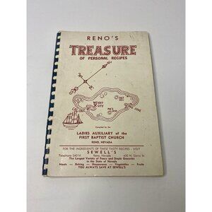 1952 First Baptist Church Reno Nevada Ladies Auxiliary Recipes‎ Cook Book